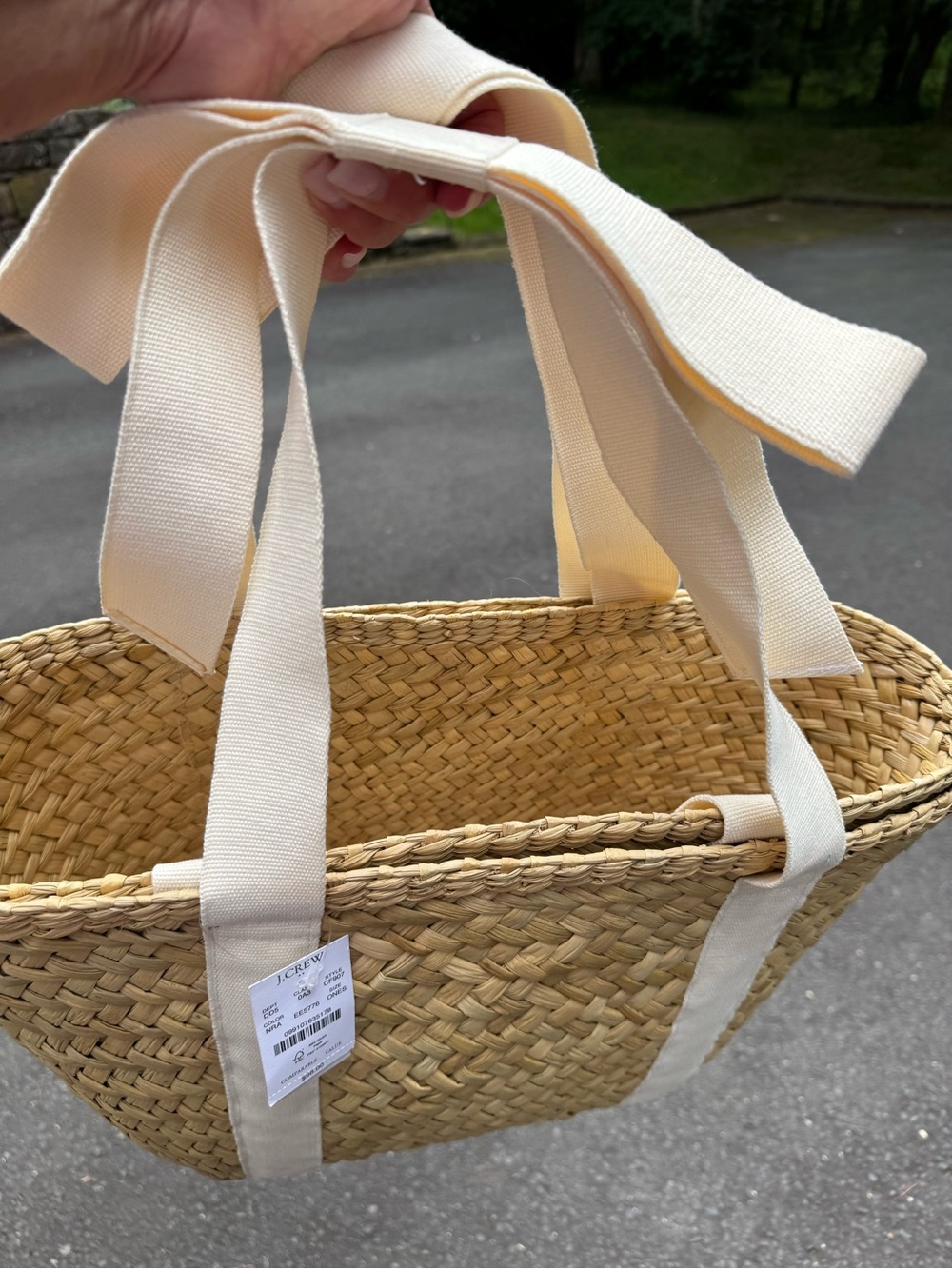 NWT J.Crew Tote Bag - Picture 6 of 7